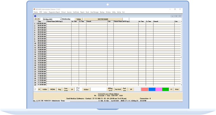 Sunil Medico Softwares - Hospital Management Software